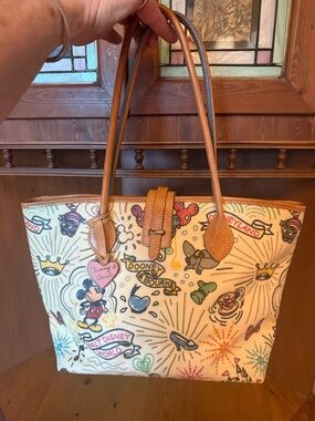 Dooney & Bourke Disney Parks "Sketch" Tote Bag,